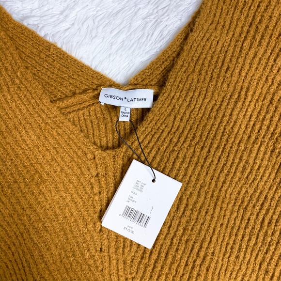 GIBSON LATIMER Oversized Chunky Knit Sweater - Picture 6 of 8